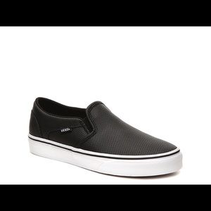 Women’s Vans slip ons (leather)